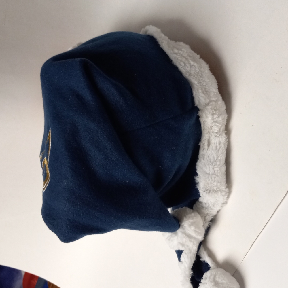 Unisex Rams Flap Hat. - Picture 2 of 3